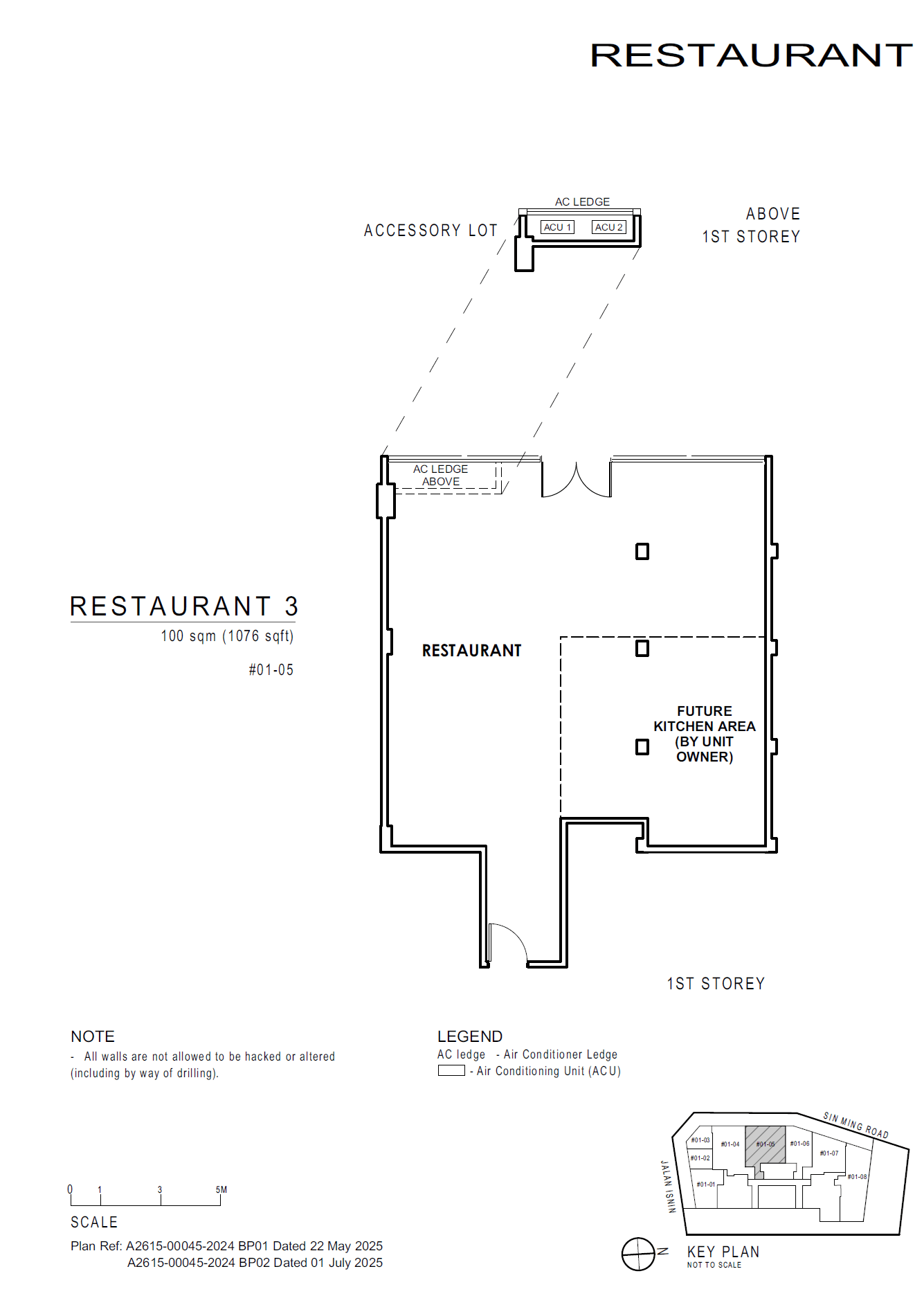 Restaurant 3 floor plan